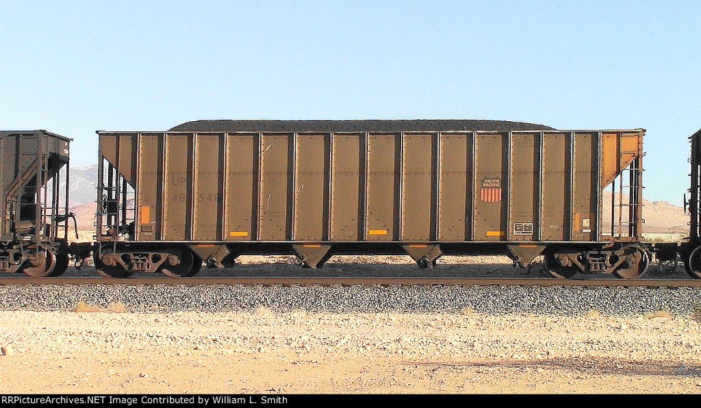 WB Loaded Coal Hooper Frt at Erie NV W-Pshr -59